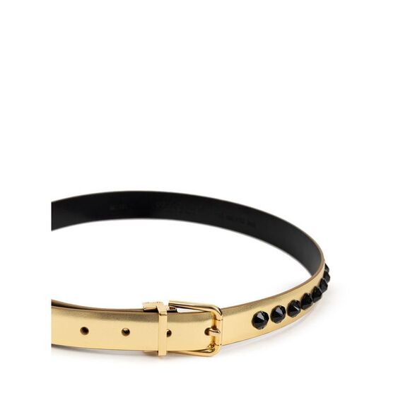 Dolce & Gabbana Gold Leather Regular Women\'s Belt